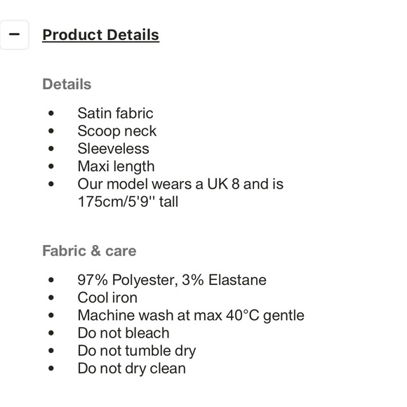 ✨NWT‼️ River Island Satin Slip Dress - Picture 12 of 12